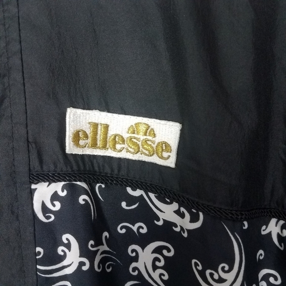 Ellesse 80's Vintage Windbreaker Jogger Jacket Size  10 Retro, Rare - Picture 2 of 7